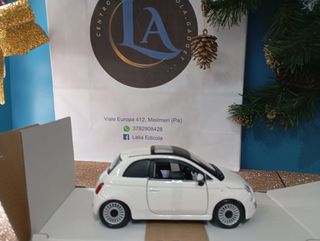 Modellino auto Fiat 500 (2007) 1:24