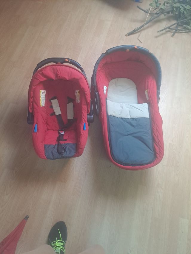 Trona paa bebé asiento de madera cuna de viaje cam