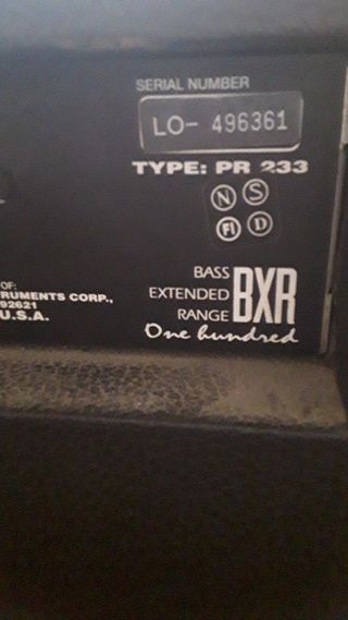AMPLIFICADOR  FENDER  BXR