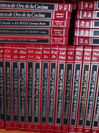 Biblioteca de oro de la cocina. Completa. 100 Tomo