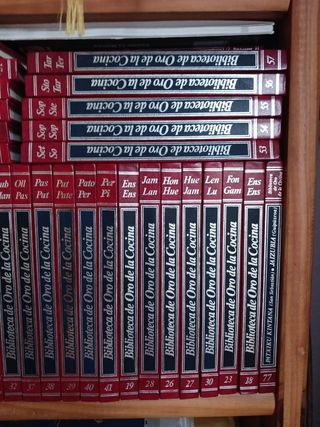 Biblioteca de oro de la cocina. Completa. 100 Tomo