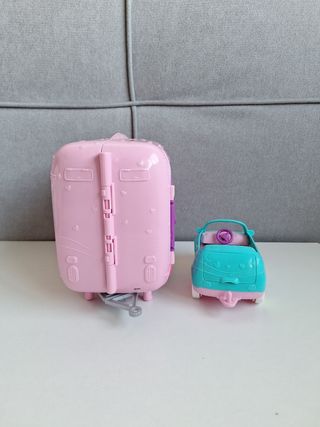 Chelsea Barbie caravana y coche