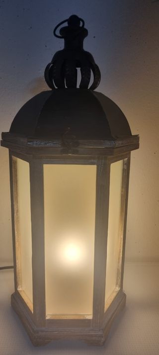 Farol eléctrico vintage