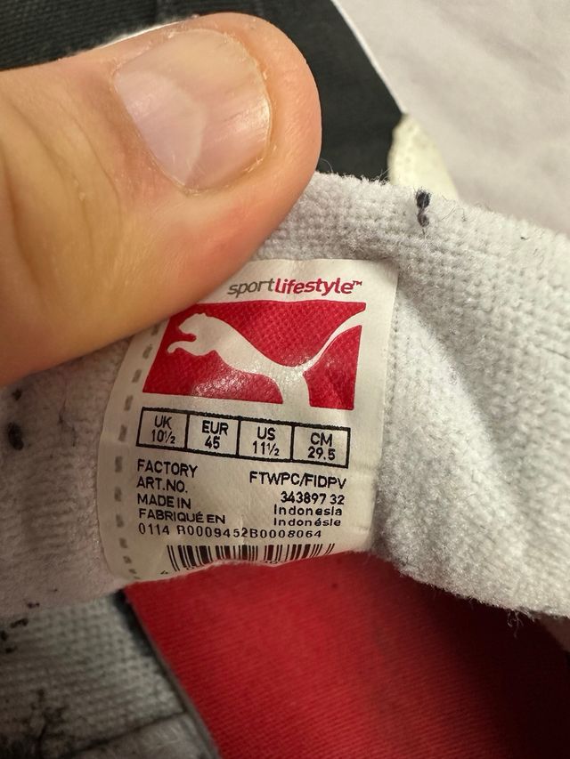 zapatillas PUMA talla 45