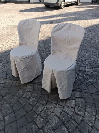 Cubiertos, platos, cristales para mesas, sillas