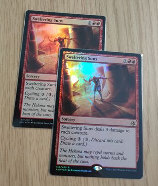 Sweltering Suns 💫 FOIL MTG