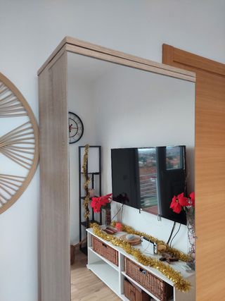 Mueble espejo- zapatero