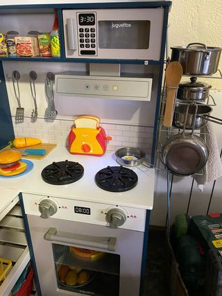 Cocinita madera niños