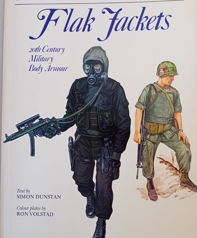 Libro dei Royal Marines sulle giacche antiproiettile Osprey