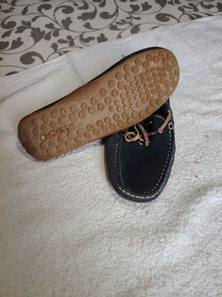 Mocasín Geox de piel