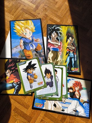 Portafolio Dragon Ball GT + maxi-files pack