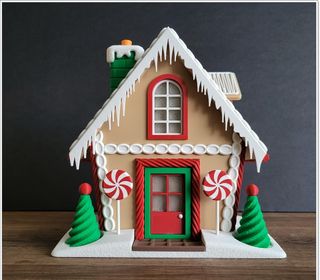 Casa de Jengibre Navideña