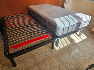 Cama articulada+colchón premiun(pack oferta)