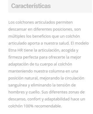 Cama articulada+colchón premiun(pack oferta)