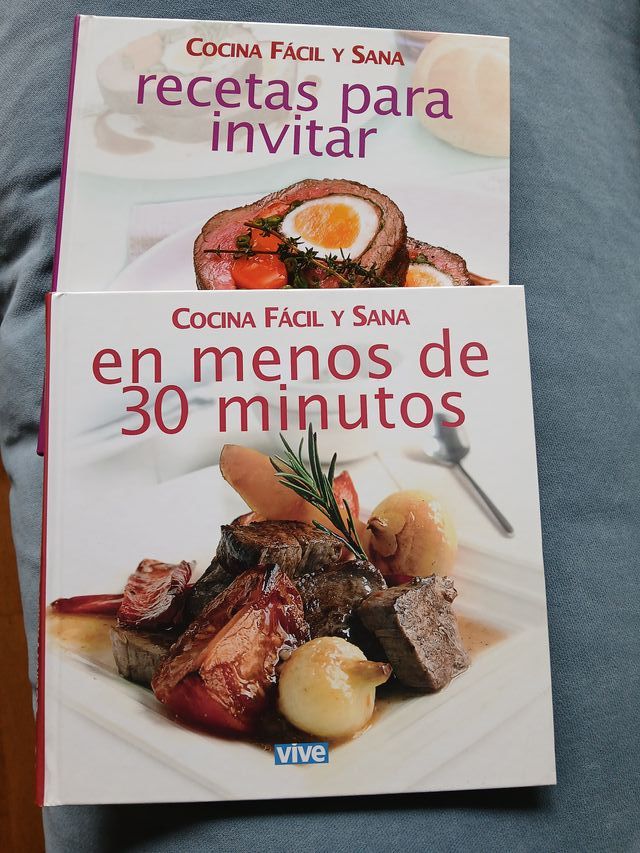 Libros de cocina fácil y sana
