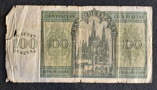 Tres billetes Burgos 21 Noviembre de 1936