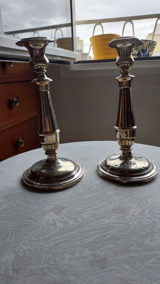 Candelabros de Alpaca