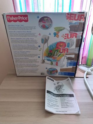 Hamaca/columpio portátil Fisher price