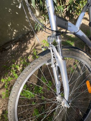 Bicicleta polivalente de Decatlon.