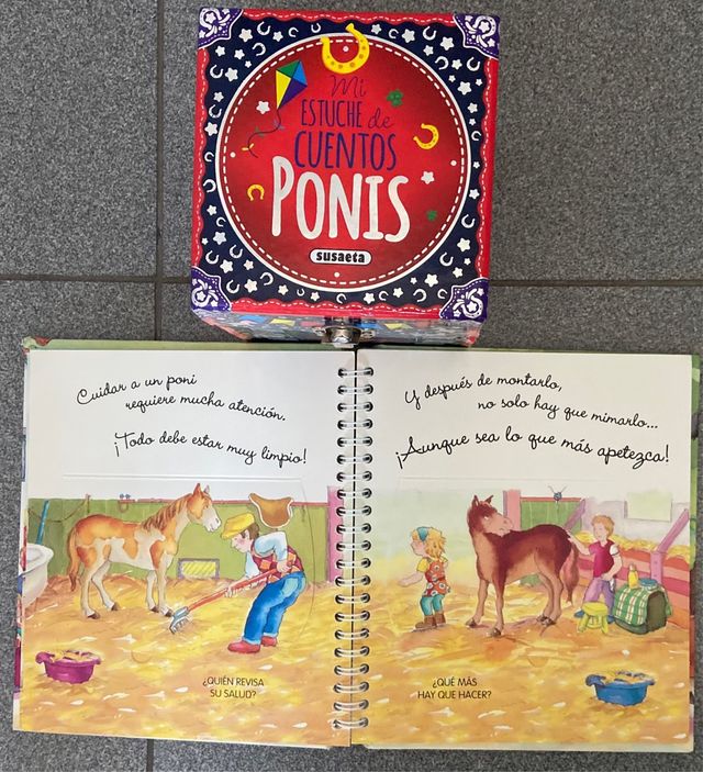 Los ponis ¡divertidos! + Baul mini cuentos ponis