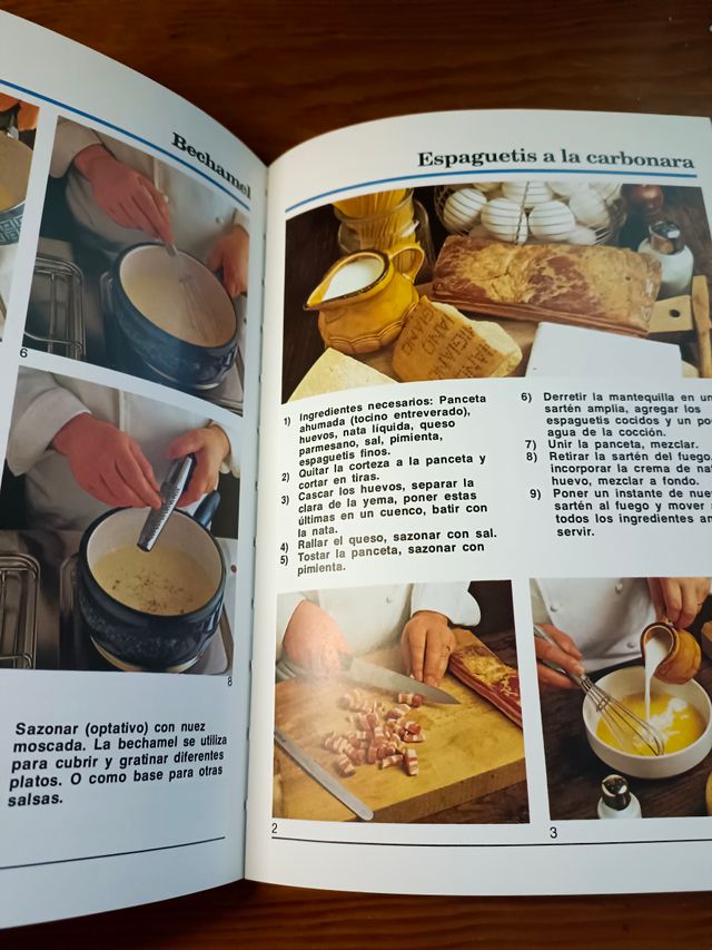 Libro pastas y salsas. Escuela de Cocina.