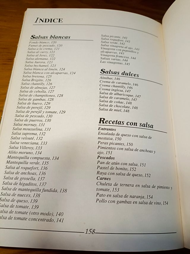 Libro pastas y salsas. Escuela de Cocina.