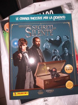 Sticker album vuoto Segreti di Silente, Panini