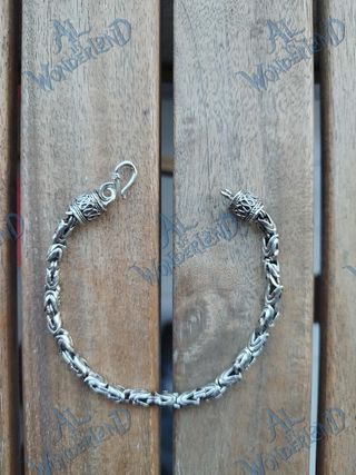 Bracciale argento Indiano 21 cm