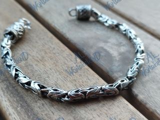 Bracciale argento Indiano 21 cm