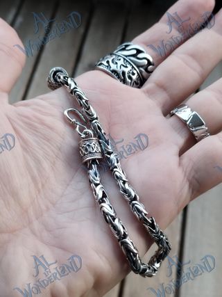 Bracciale argento Indiano 21 cm