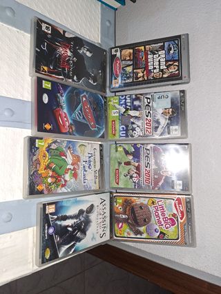 Lote de 8 juegos PSP
