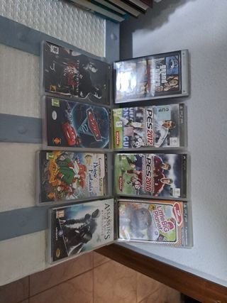 Lote de 8 juegos PSP