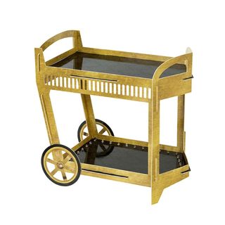 Carrito para dulces con luces