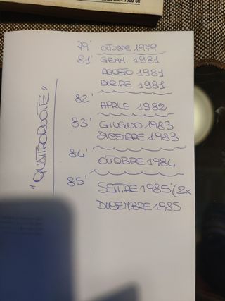 QUATTRORUOTE 6€ al pz
