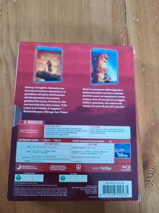 Il re leone 2 film bluray disc
