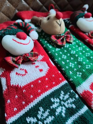 Calcetines navideños para colgar