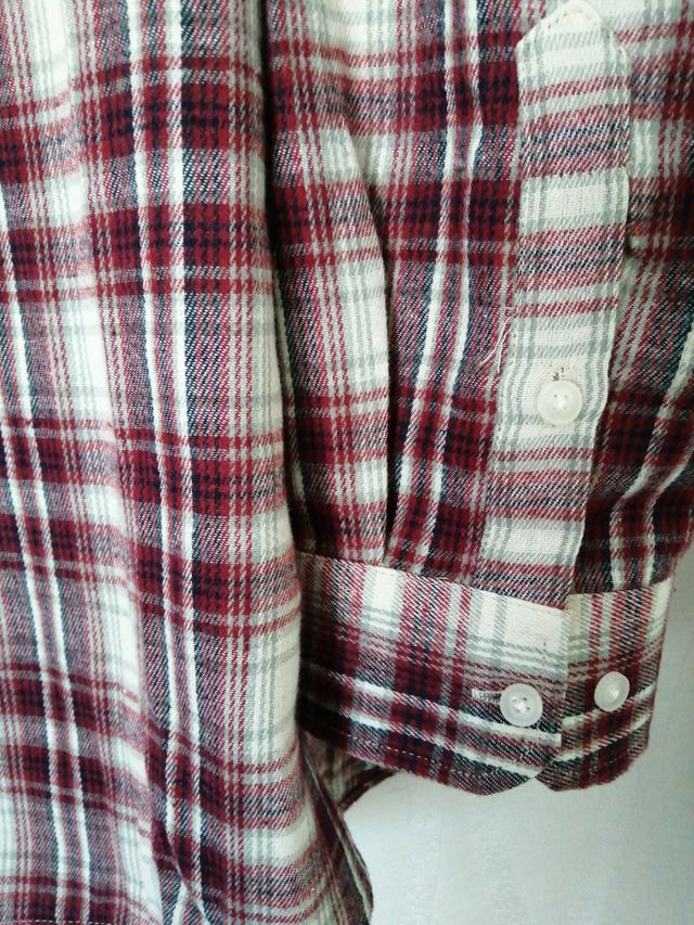 Camisa cuadros XL.