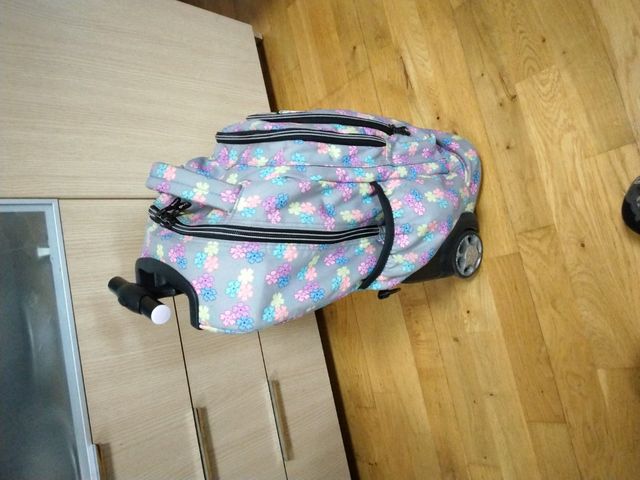 Mochila niña de ruedas