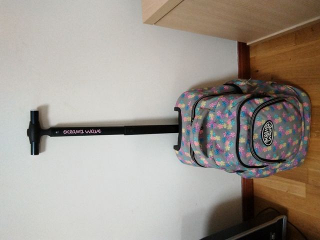 Mochila niña de ruedas