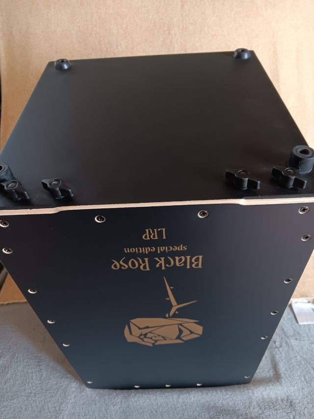 Cajón flamenco LA ROSA edición especial, NUEVO