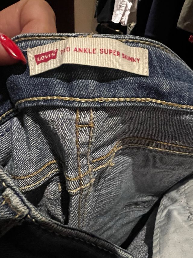 Pantalon levis 710 niña