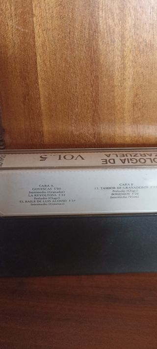 Cassettes originales de música clásica