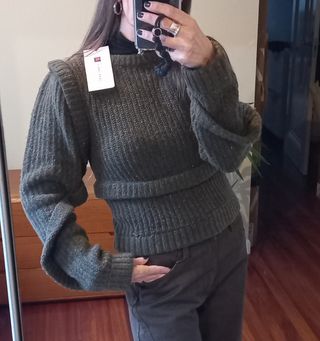 Jersey lana y alpaca. Zara