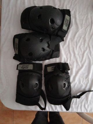 Protecciones para patinete, monopatín o