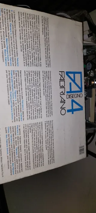 Album F4 da Disegno Liscio Fabriano 1 album da 20