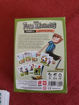 Los Futbolísimos Juego de cartas