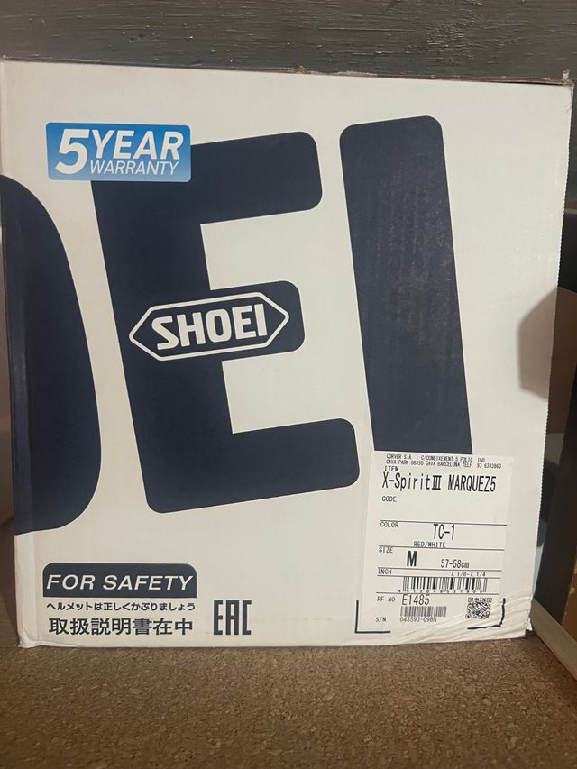 Casco integral Shoei X-Spirit 3 Marquez5