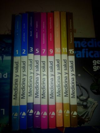 MEDICINA Y SALUD + MÉDICO DE CABECERA 10 libros