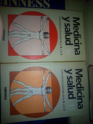 MEDICINA Y SALUD + MÉDICO DE CABECERA 10 libros