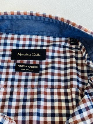 Camisa de cuadros de Massimo Dutti